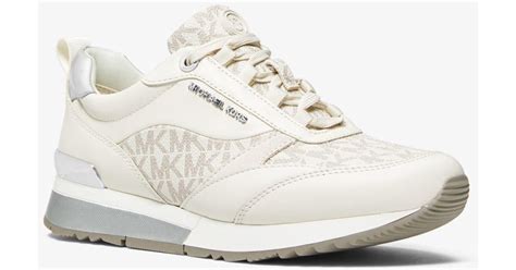 michael kors allie trainer sneakers white|michael kors allie trainer sneakers.